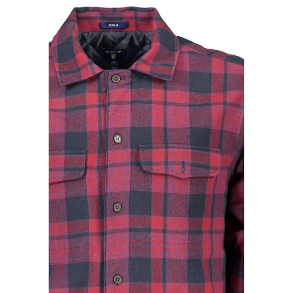 Gant Purple Cotton Shirt Gant Purple Cotton Shirt