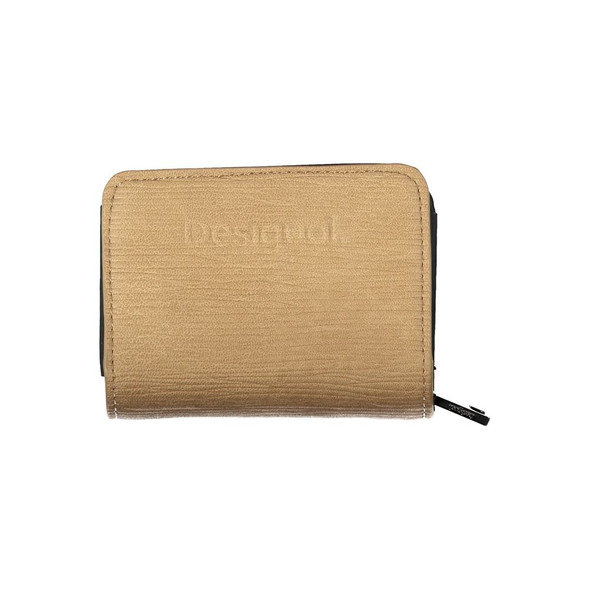 Desigual Brown Polyethylene Wallet Desigual Brown Polyethylene Wallet
