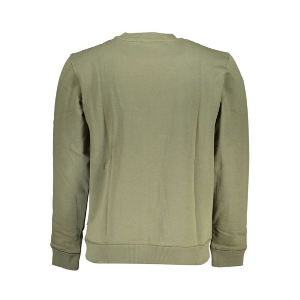 Napapijri Green Cotton Sweater NA-25291 Napapijri Green Cotton Sweater NA-25291