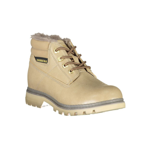 Carrera Beige Polyester Boot CA-25361 Carrera Beige Polyester Boot CA-25361