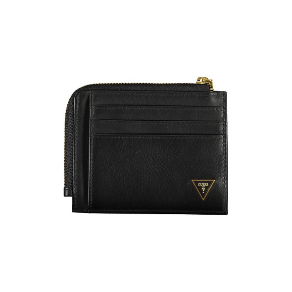 Black Leather Wallet GU-26914 Black Leather Wallet GU-26914