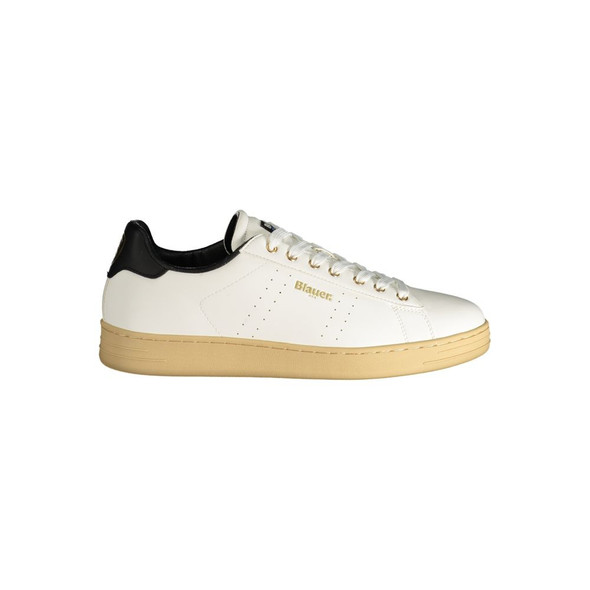 White Polyester Sneaker BL-29829 White Polyester Sneaker BL-29829