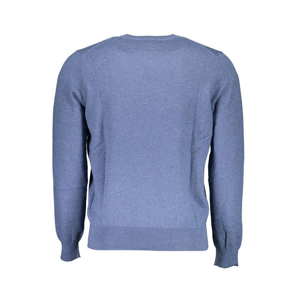 North Sails Blue Cotton Sweater NO-16236 North Sails Blue Cotton Sweater NO-16236