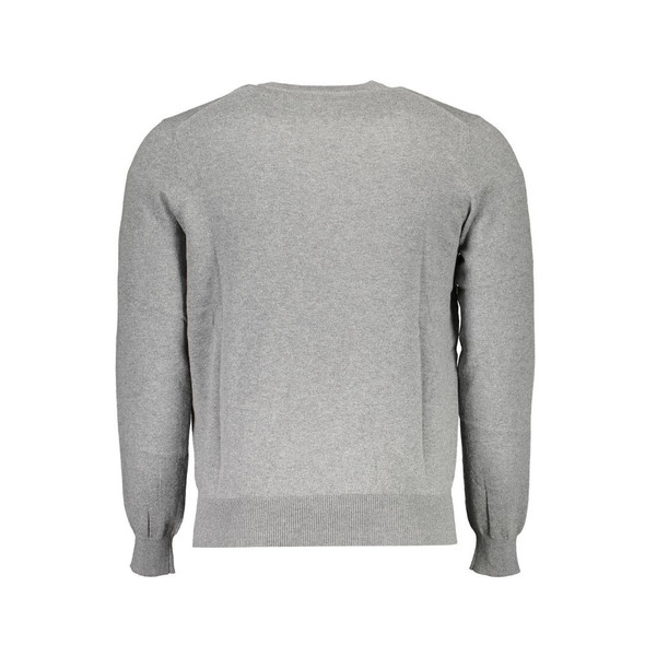 North Sails Gray Cotton Sweater NO-16237 North Sails Gray Cotton Sweater NO-16237