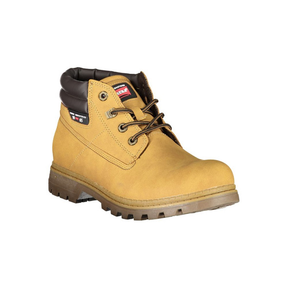 Yellow Polyester Boot CA-25363 Yellow Polyester Boot CA-25363