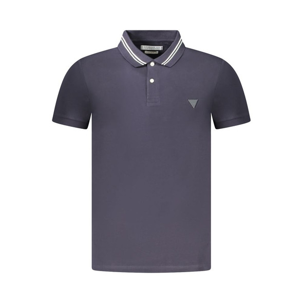 Blue Cotton Polo Shirt GU-39027 Blue Cotton Polo Shirt GU-39027