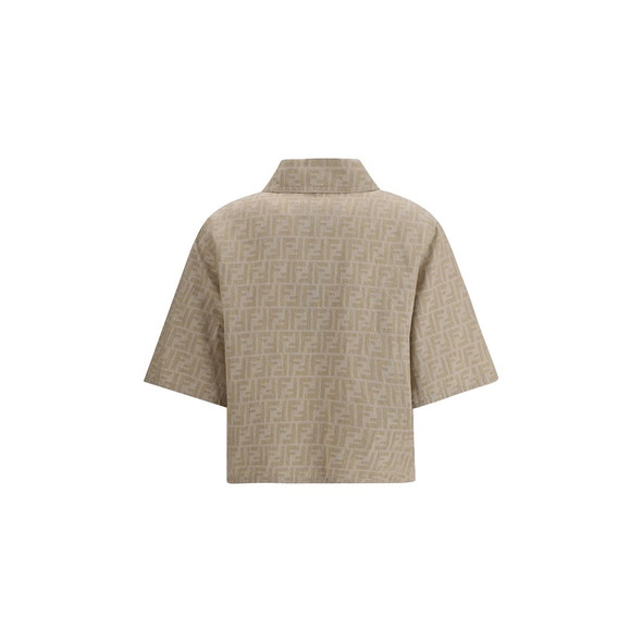 Fendi Chambray cropped Jacket Fendi Chambray cropped Jacket