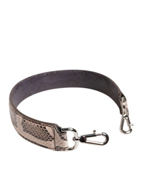 Dolce & Gabbana Beige Exotic Leather Handbag Accessory Shoulder Strap Dolce & Gabbana Beige Exotic Leather Handbag Accessory Shoulder Strap
