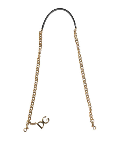 Brown Leopard Gold Brass Chain Accessory Shoulder Strap WMB550 Brown Leopard Gold Brass Chain Accessory Shoulder Strap WMB550