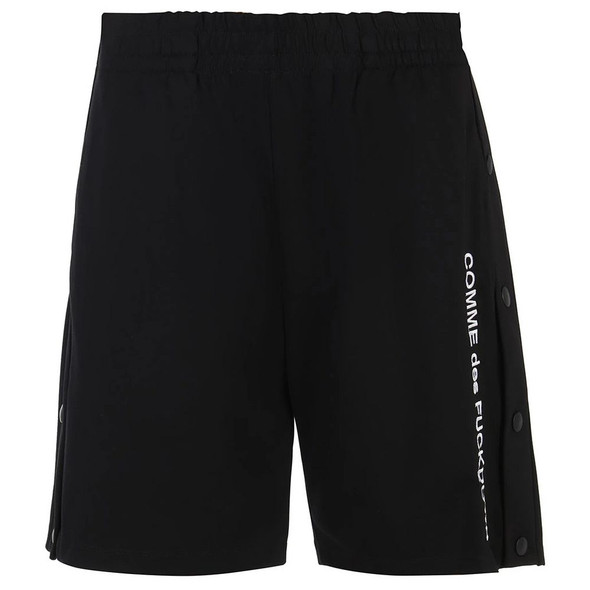 Comme Des Fuckdown Black Viscose Men Bermuda Short Comme Des Fuckdown Black Viscose Men Bermuda Short