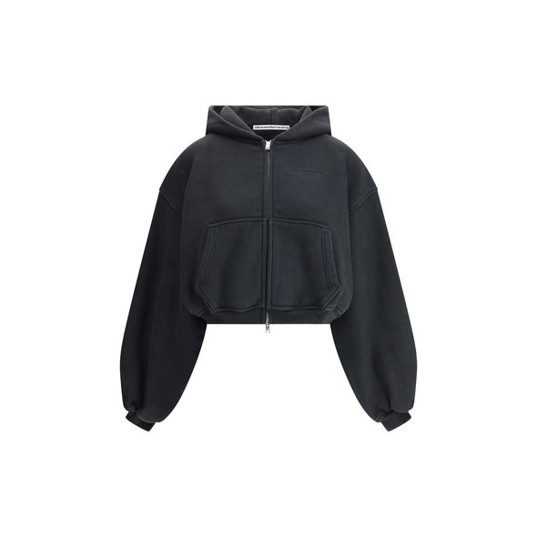 Alexander Wang Cropped zip-up Hoodie Alexander Wang Cropped zip-up Hoodie