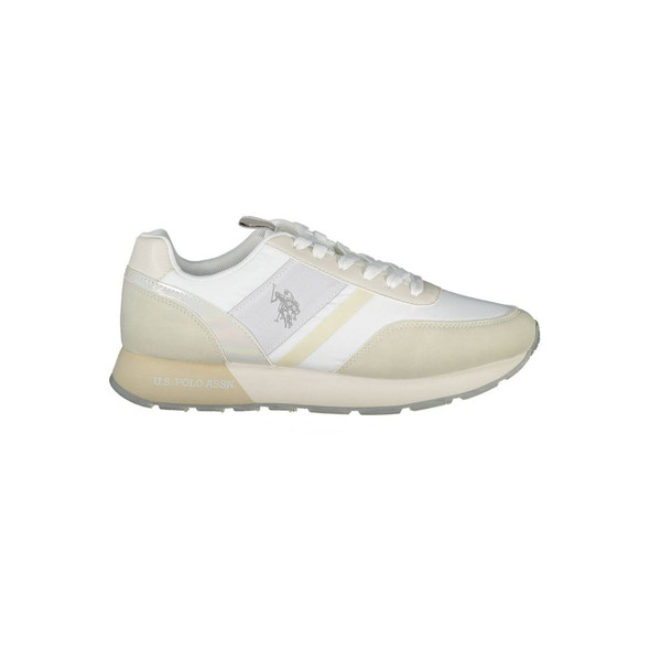 White Nylon Sneaker US-20549 White Nylon Sneaker US-20549