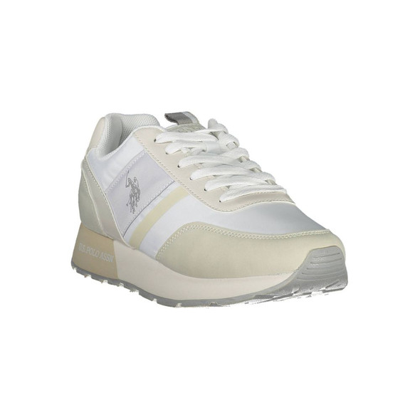 White Nylon Sneaker US-20549 White Nylon Sneaker US-20549