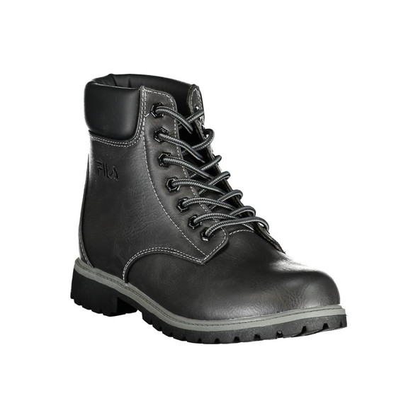 Fila Black Polyester Boot FI-25841 Fila Black Polyester Boot FI-25841