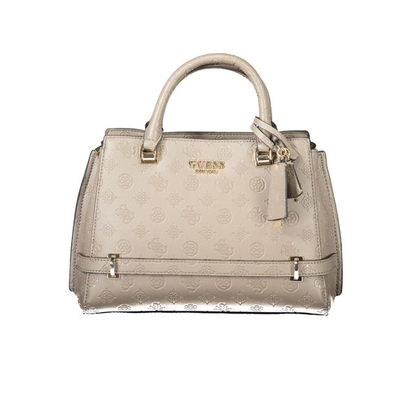 Guess Jeans Beige Polyethylene Women Handbag GU-39117 Guess Jeans Beige Polyethylene Women Handbag GU-39117