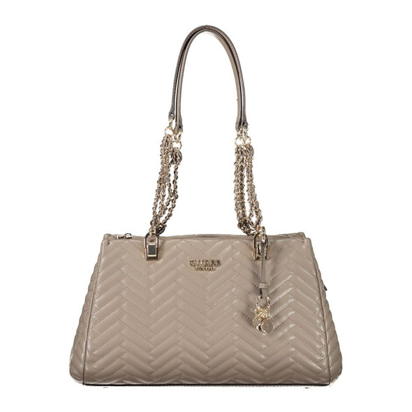 Guess Jeans Brown Polyethylene Women Handbag GU-39128 Guess Jeans Brown Polyethylene Women Handbag GU-39128