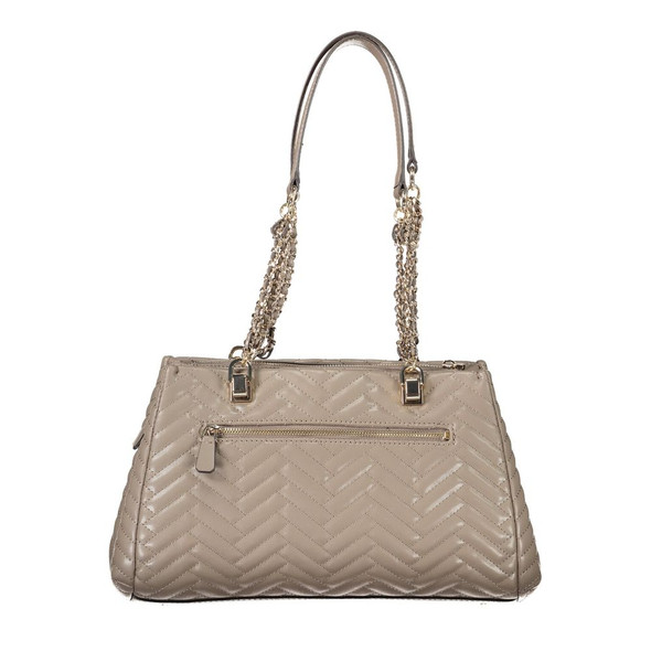 Guess Jeans Brown Polyethylene Women Handbag GU-39128 Guess Jeans Brown Polyethylene Women Handbag GU-39128