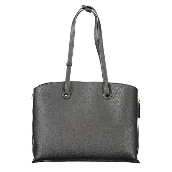 Mario Valentino Black Polyethylene Women Handbag VA-39170 Mario Valentino Black Polyethylene Women Handbag VA-39170