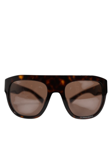Dolce & Gabbana Dark Brown Havana DG4398F Square Frame Eyewear Sunglasses GLA1375 Dolce & Gabbana Dark Brown Havana DG4398F Square Frame Eyewear Sunglasses GLA1375