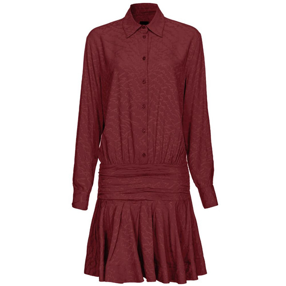 Red Silk Women Dress Red Silk Women Dress