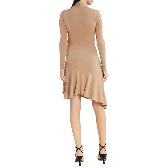 PINKO Beige Viscose Dress PINKO Beige Viscose Dress