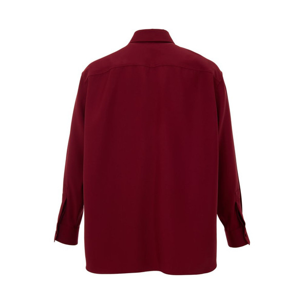 Gucci Bordeaux Wool Shirt Gucci Bordeaux Wool Shirt