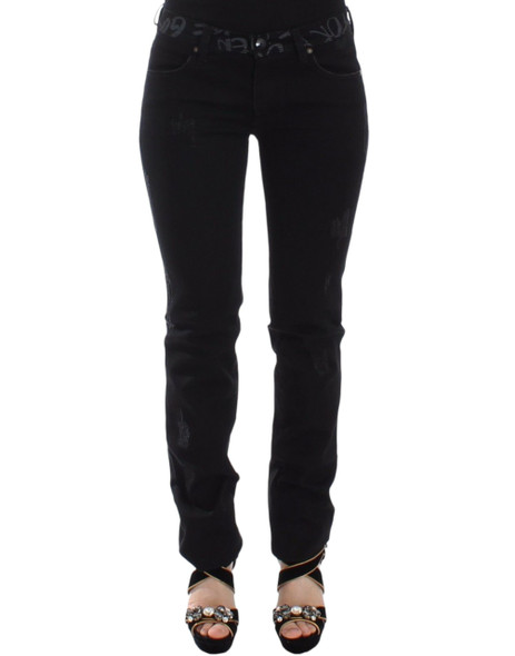 Black Slim Jeans Denim Pants Skinny Stretch Black Slim Jeans Denim Pants Skinny Stretch