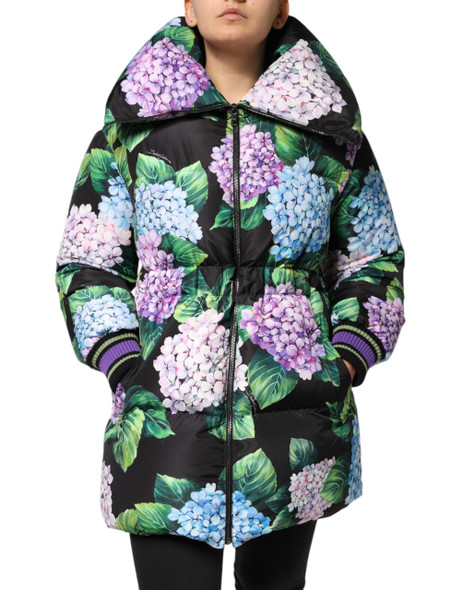 Dolce & Gabbana Multicolor Floral Print Puffer Quilted Jacket Dolce & Gabbana Multicolor Floral Print Puffer Quilted Jacket