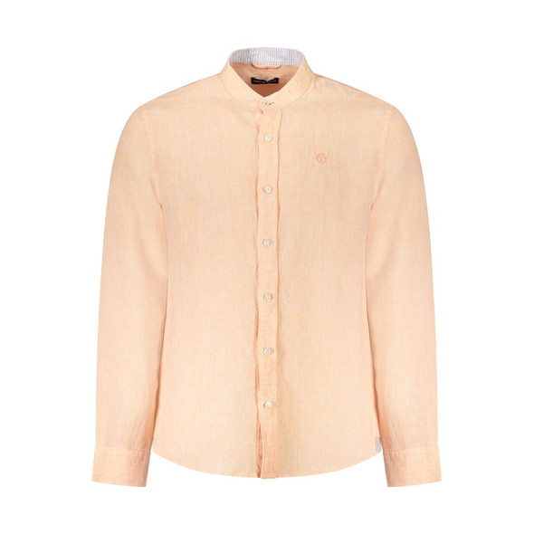 North Sails Pink Linen Shirt NO-38883 North Sails Pink Linen Shirt NO-38883