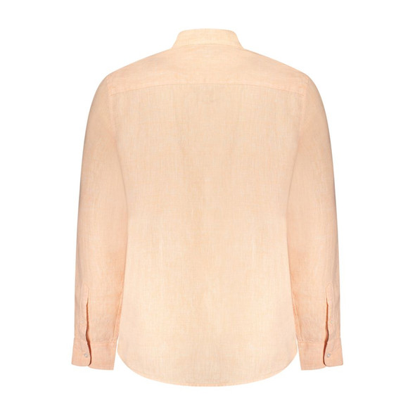 North Sails Pink Linen Shirt NO-38883 North Sails Pink Linen Shirt NO-38883