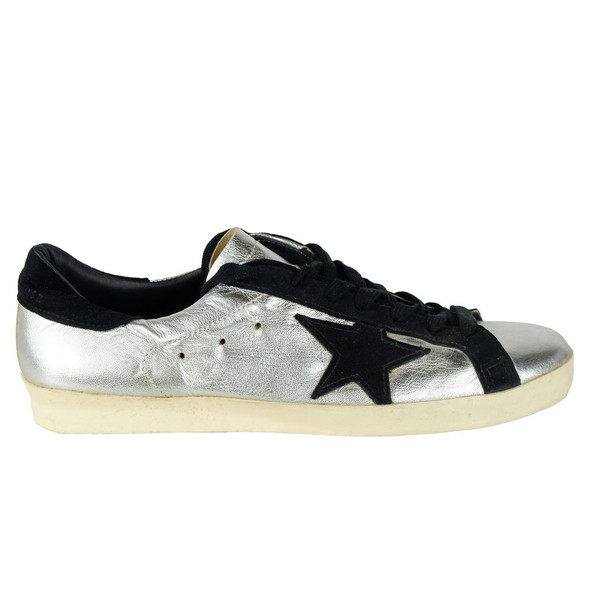 Golden Goose Gray Calfskin Sneaker GO-13131 Golden Goose Gray Calfskin Sneaker GO-13131