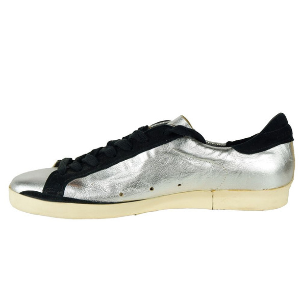 Golden Goose Gray Calfskin Sneaker GO-13131 Golden Goose Gray Calfskin Sneaker GO-13131