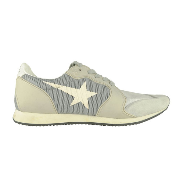 Golden Goose Gray Leather Mens Sneaker Golden Goose Gray Leather Mens Sneaker