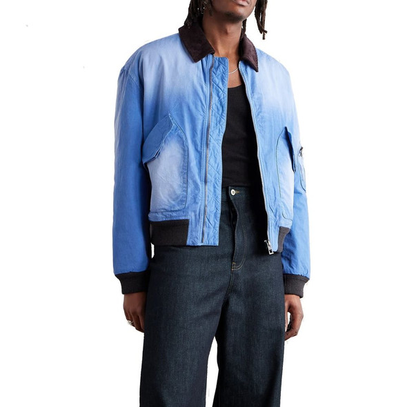 Loewe Padded Cotton Bomber Jacket Loewe Padded Cotton Bomber Jacket