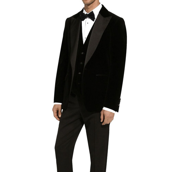 Dolce & Gabbana Tuxedo Velvet Jacket Dolce & Gabbana Tuxedo Velvet Jacket