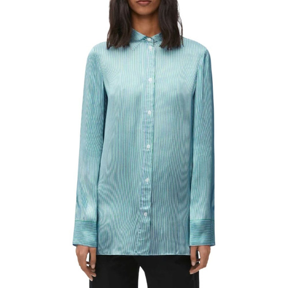 Loewe Silk Blend Striped Shirt Loewe Silk Blend Striped Shirt
