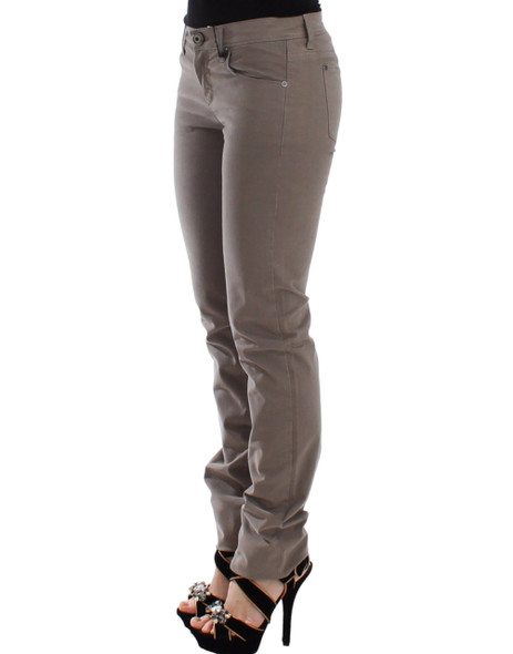 Taupe Beige Slim Jeans Denim Pants Skinny Taupe Beige Slim Jeans Denim Pants Skinny