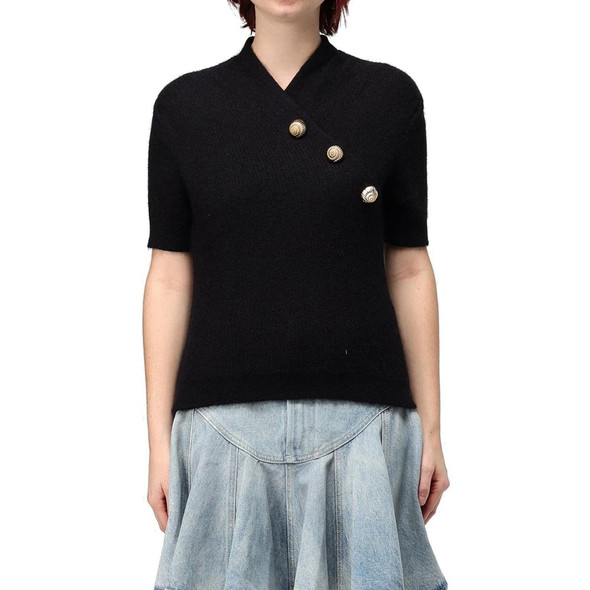 Balmain Wool Blend Top Balmain Wool Blend Top