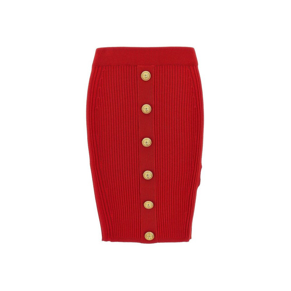 Balmain Knee-Length Mini Skirt Balmain Knee-Length Mini Skirt