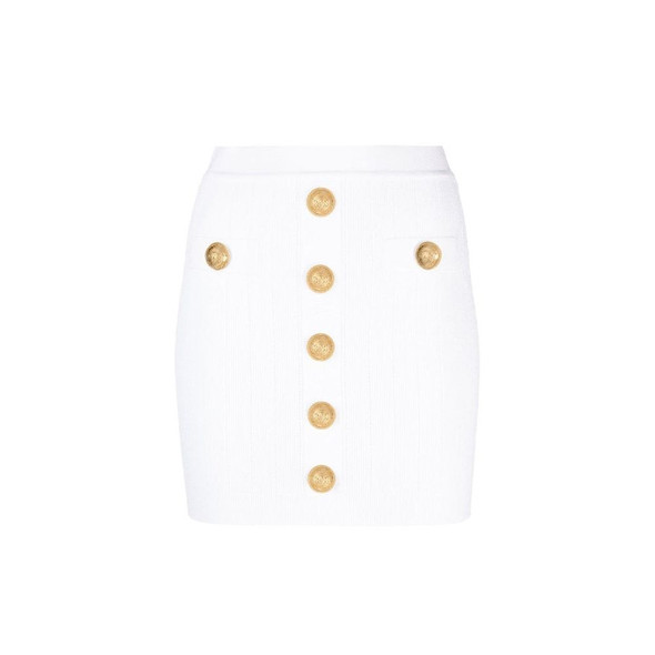 Balmain Stretch Mini Skirt Balmain Stretch Mini Skirt