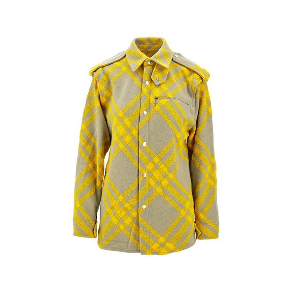 Burberry Wool Checked Jacket Burberry Wool Checked Jacket