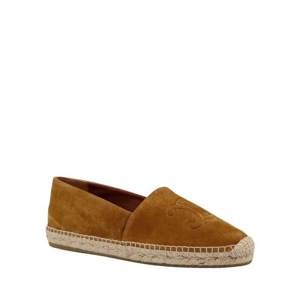 Celine Triomphe Suede Espadrilles Celine Triomphe Suede Espadrilles