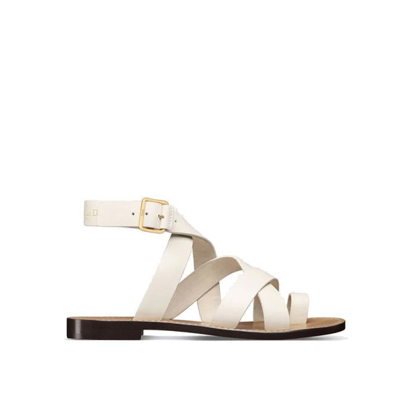 Dior Sun Leather Flat Sandals Dior Sun Leather Flat Sandals