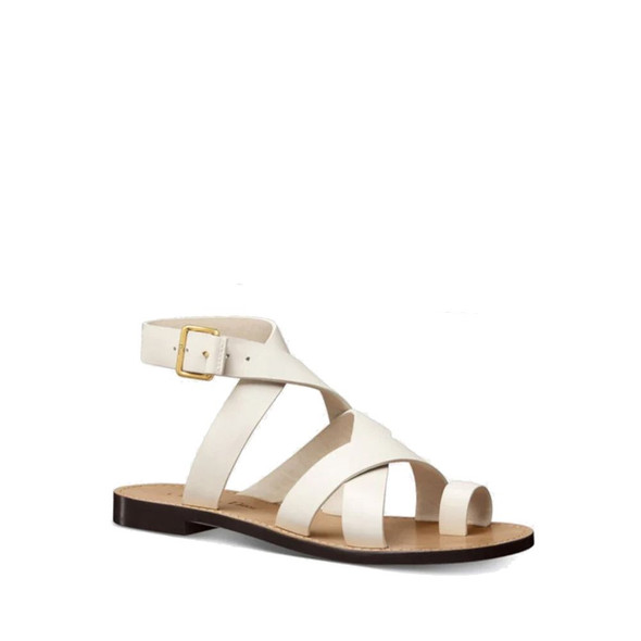 Sun Leather Flat Sandals Sun Leather Flat Sandals