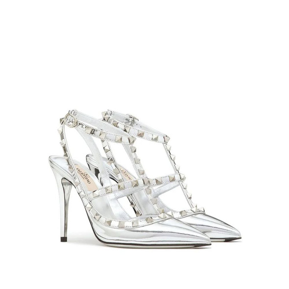 Valentino Garavani Rockstud Leather Pumps Valentino Garavani Rockstud Leather Pumps