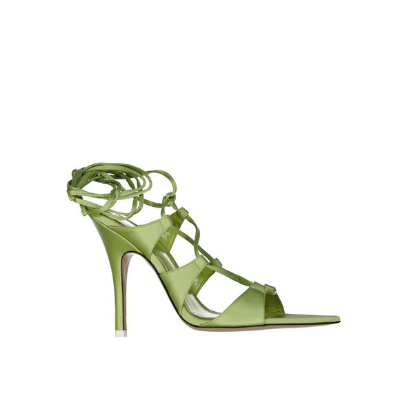 The Attico Reneè Satin Sandals The Attico Reneè Satin Sandals