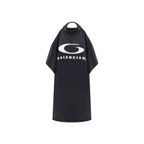 Balenciaga Icon Print T-shirt Dress Balenciaga Icon Print T-shirt Dress