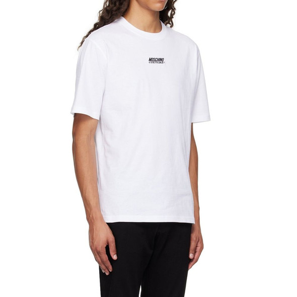 Moschino Logo Embroidered T-Shirt Moschino Logo Embroidered T-Shirt