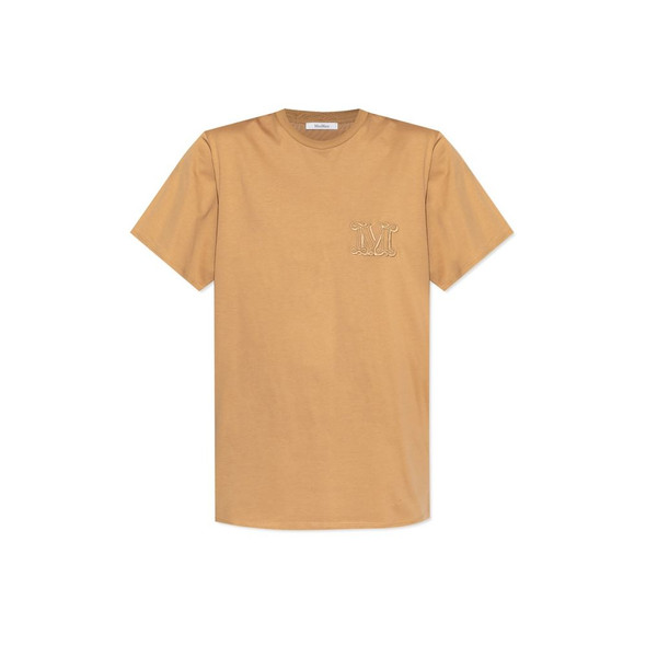 Mango logo-embroidered T-shirt Mango logo-embroidered T-shirt