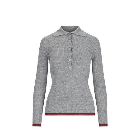 Gucci Ribbed-Knit Cashmere And Silk Sweater Gucci Ribbed-Knit Cashmere And Silk Sweater